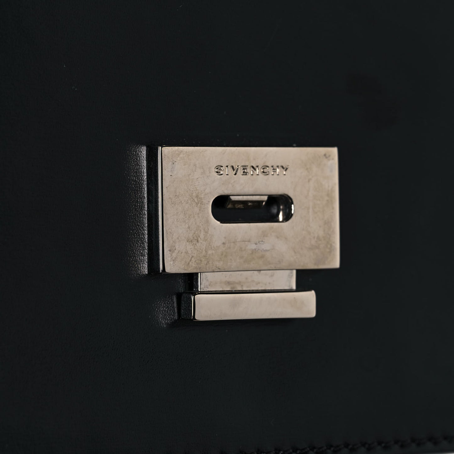 Calfskin Infinity Flap Bag Black