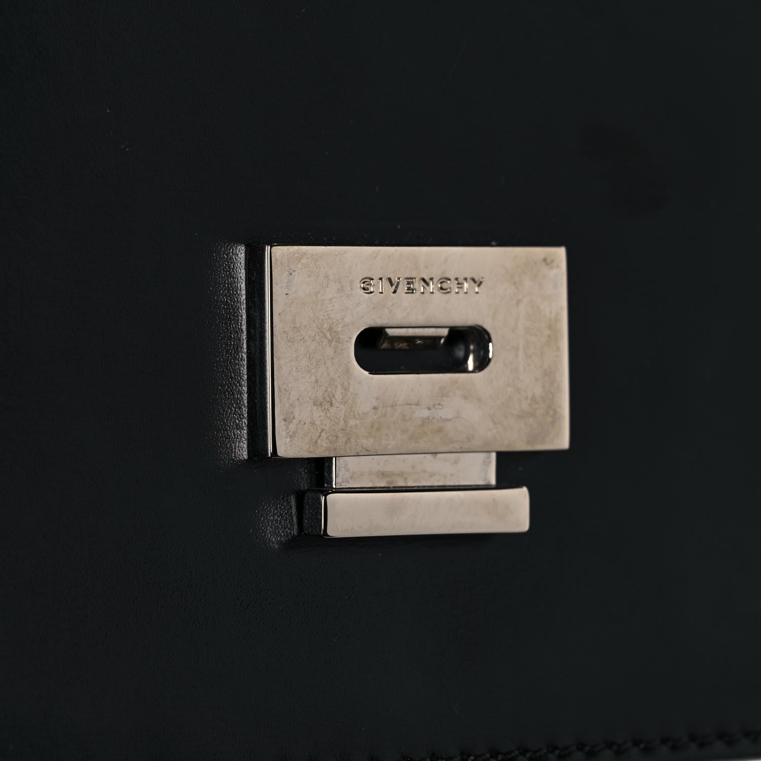 Givenchy Calfskin Infinity Flap Bag Black 10 of 13
