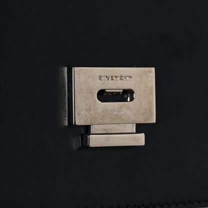 Givenchy Calfskin Infinity Flap Bag Black 10 of 13