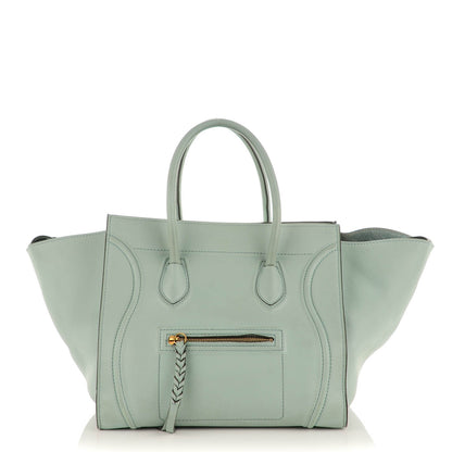 Celine Supple Calfskin Medium Phantom Luggage Glacier 1 of 11