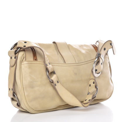 Christian Dior Calfskin Medium Gaucho Double Saddle Bag 3 of 17