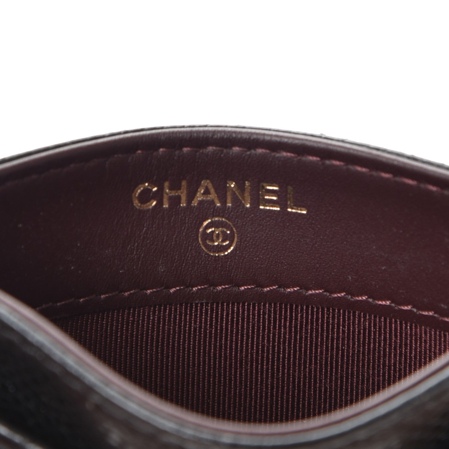 Chanel Caviar Quilted Card Holder Black 6 of 9