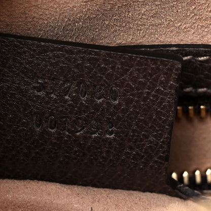 Gucci GG Supreme Monogram Web Small Ophidia Shoulder Bag Brown 7 of 18
