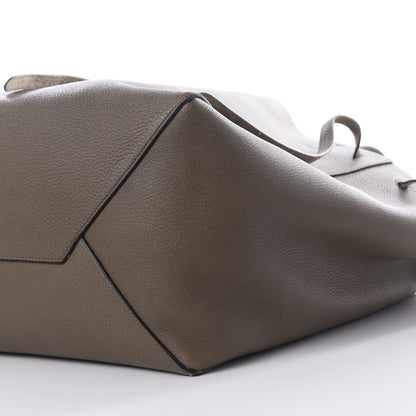 Celine Soft Grained Calfskin Medium Belt Cabas Phantom Taupe 11 of 11