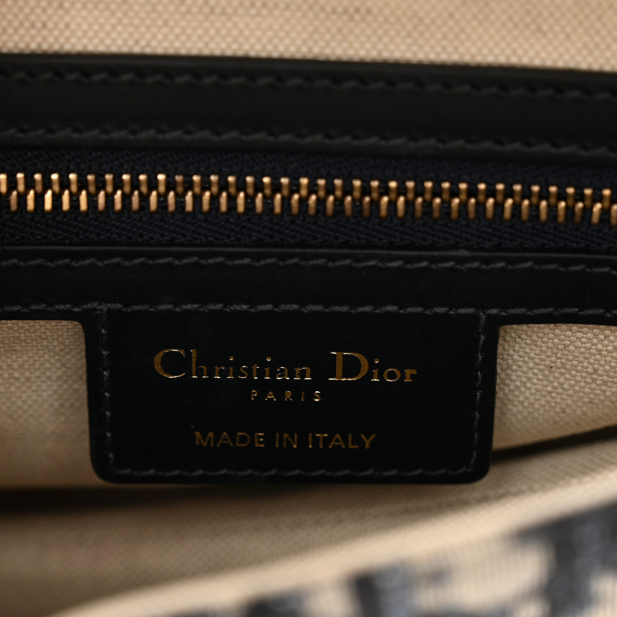 Christian Dior Oblique Saddle Bag Blue 6 of 11