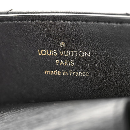 Louis Vuitton Calfskin New Wave Chain Tote Black 7 of 9