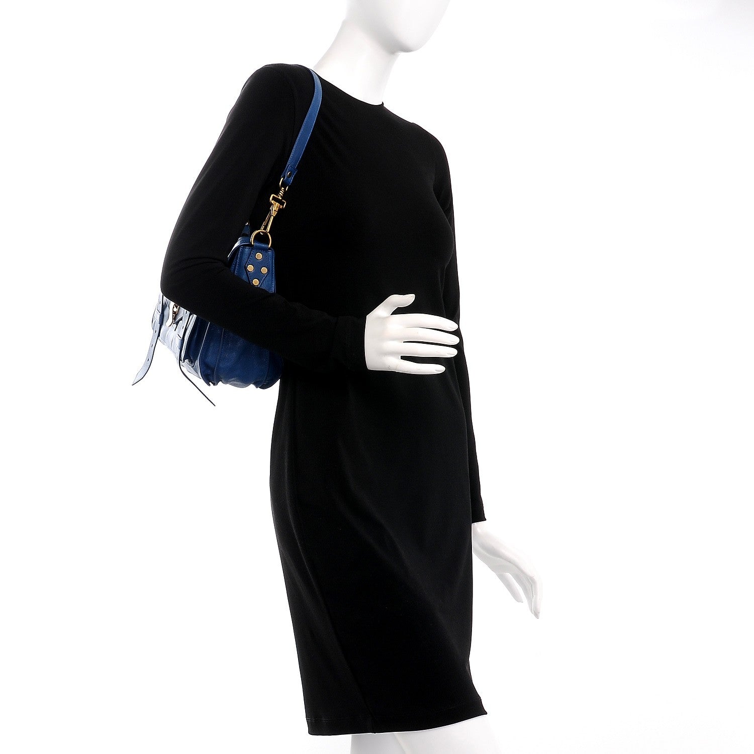 Proenza Schouler Lambskin Medium PS1 Satchel Peacock 2 of 9