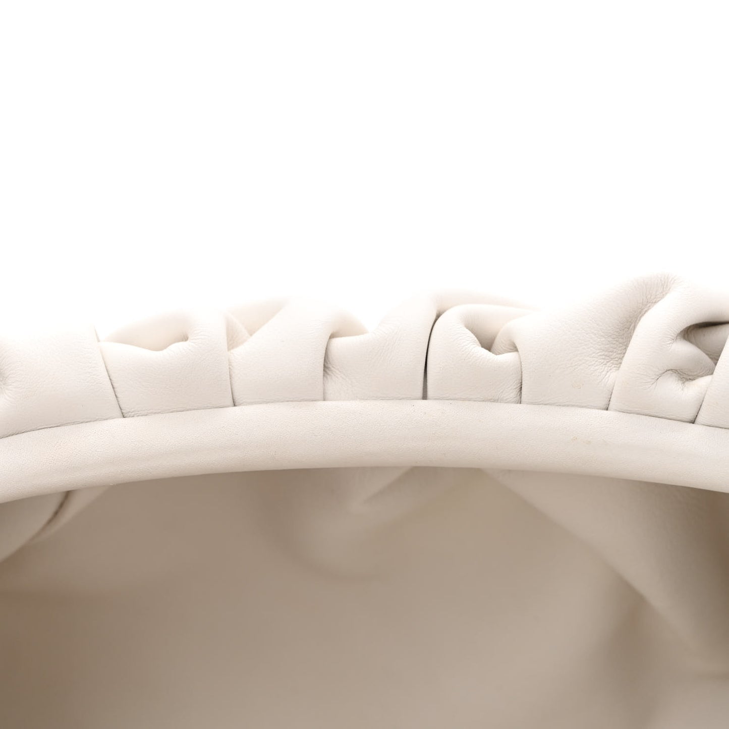 Smooth Butter Calf The Pouch Oversized Clutch Mist