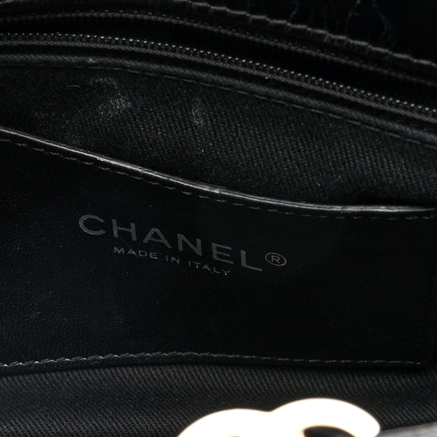Chanel Patent Quilted Medium Just Mademoiselle Bowling Bag Black 6 of 10