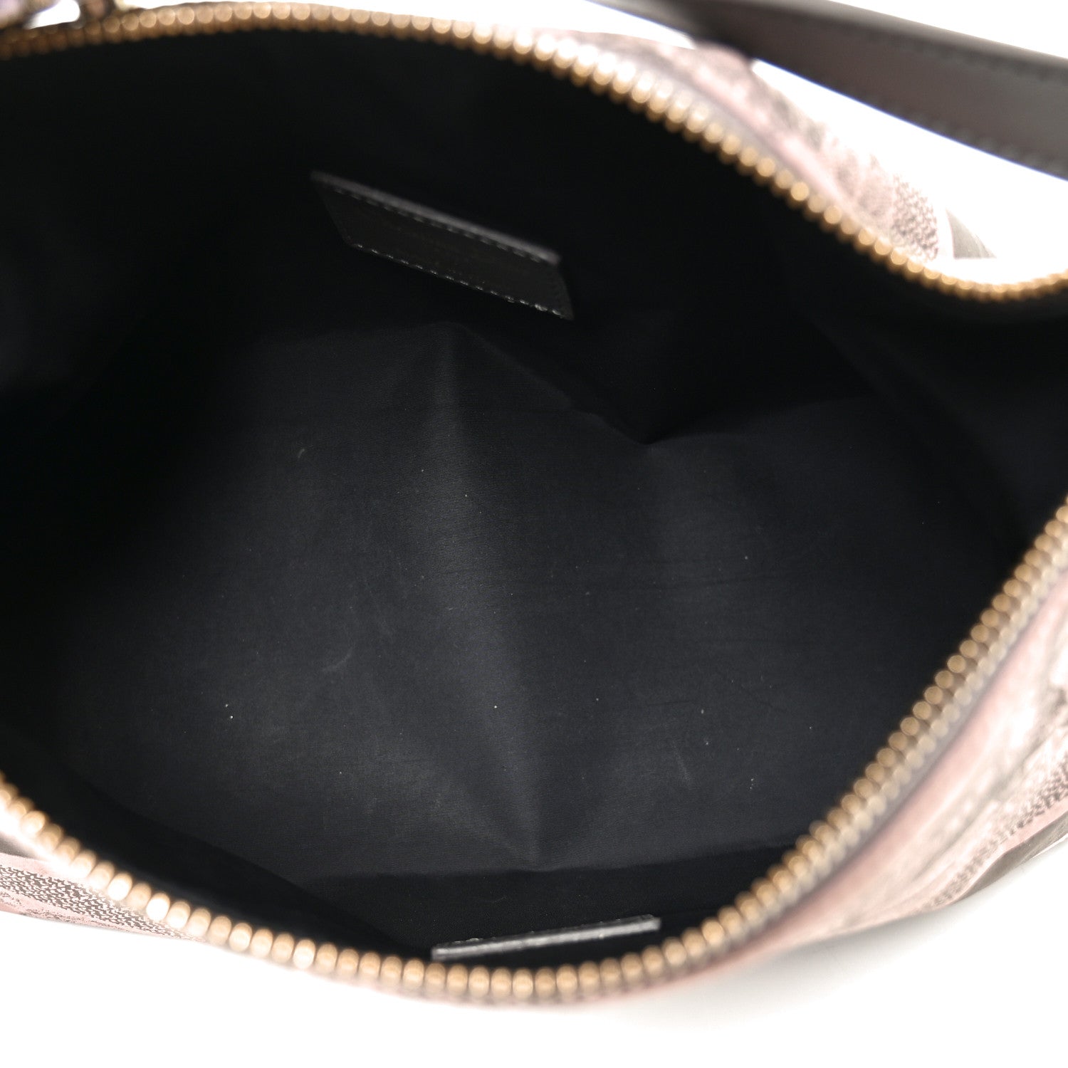Christian Dior Technical Fabric Toile De Jouy DiorTravel Nomad Pouch Pink Grey 5 of 10