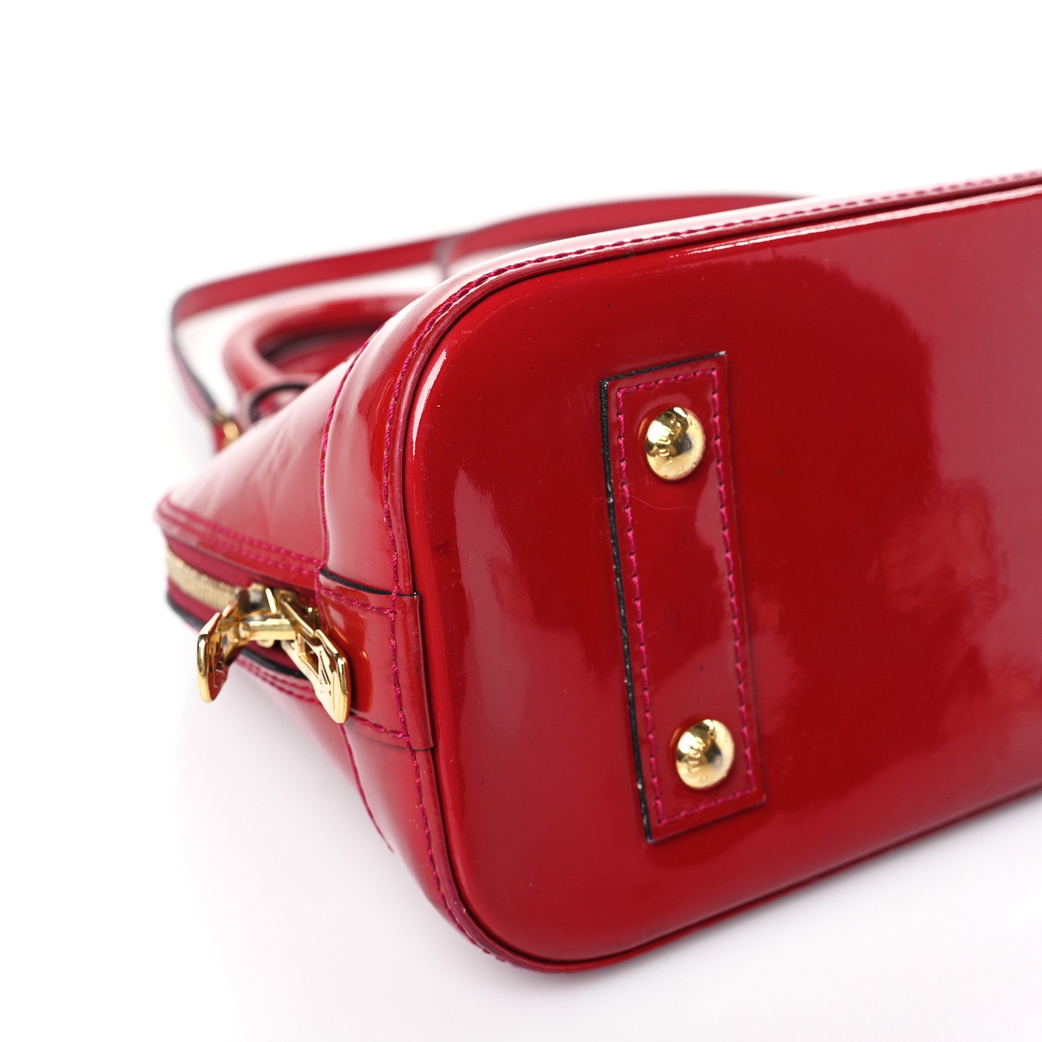 Louis Vuitton Vernis Alma BB Rose Indien 7 of 12