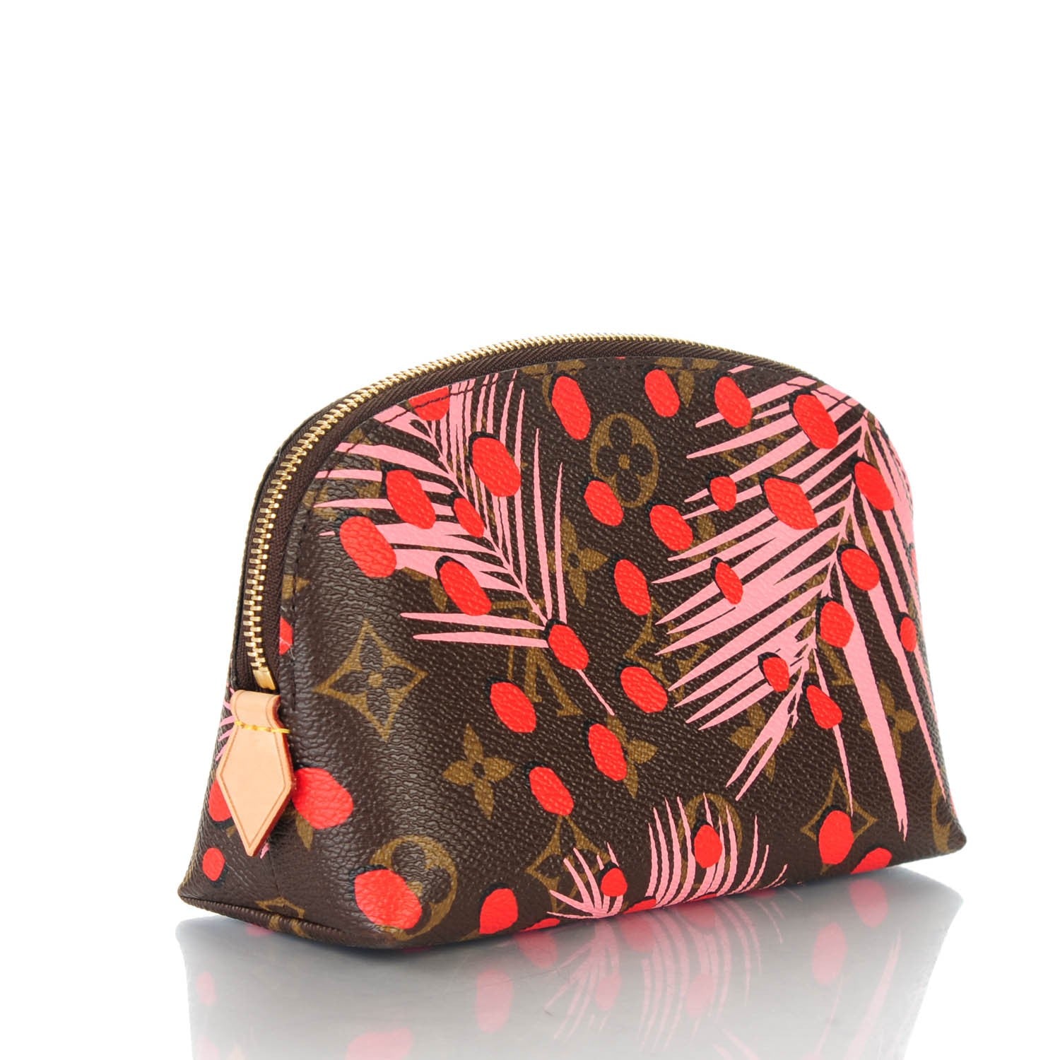 Louis Vuitton Monogram Jungle Dots Cosmetic Pouch Sugar Pink Poppy 3 of 6