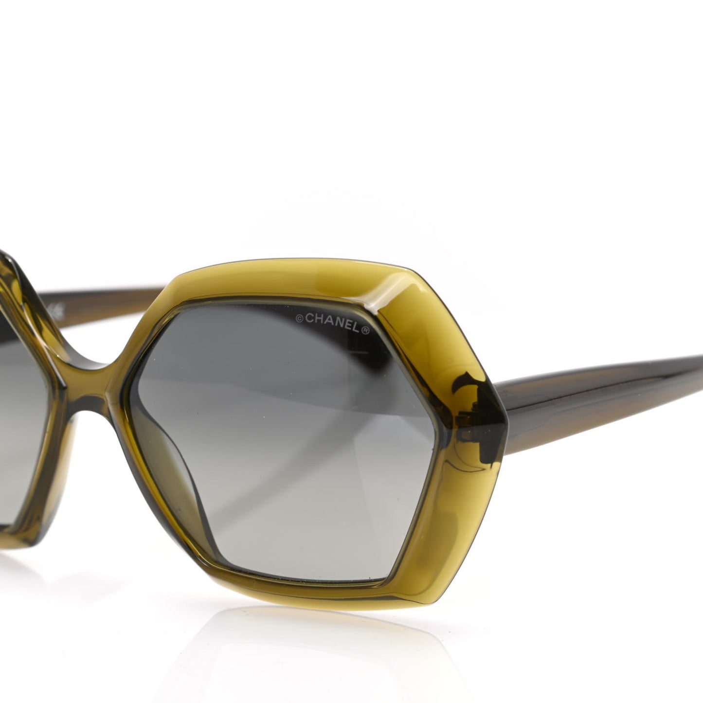 Acetate Round Sunglasses 5367 Olive