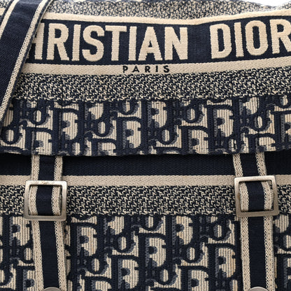 Christian Dior Oblique Medium Diorcamp Messenger Blue 8 of 14