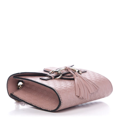 Gucci Microguccissima Mini Emily Shoulder Bag Soft Pink 4 of 10
