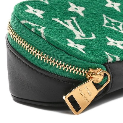 Louis Vuitton Jacquard Velvet Monogram LV Match Sunglasses Case GM Vert 8 of 9