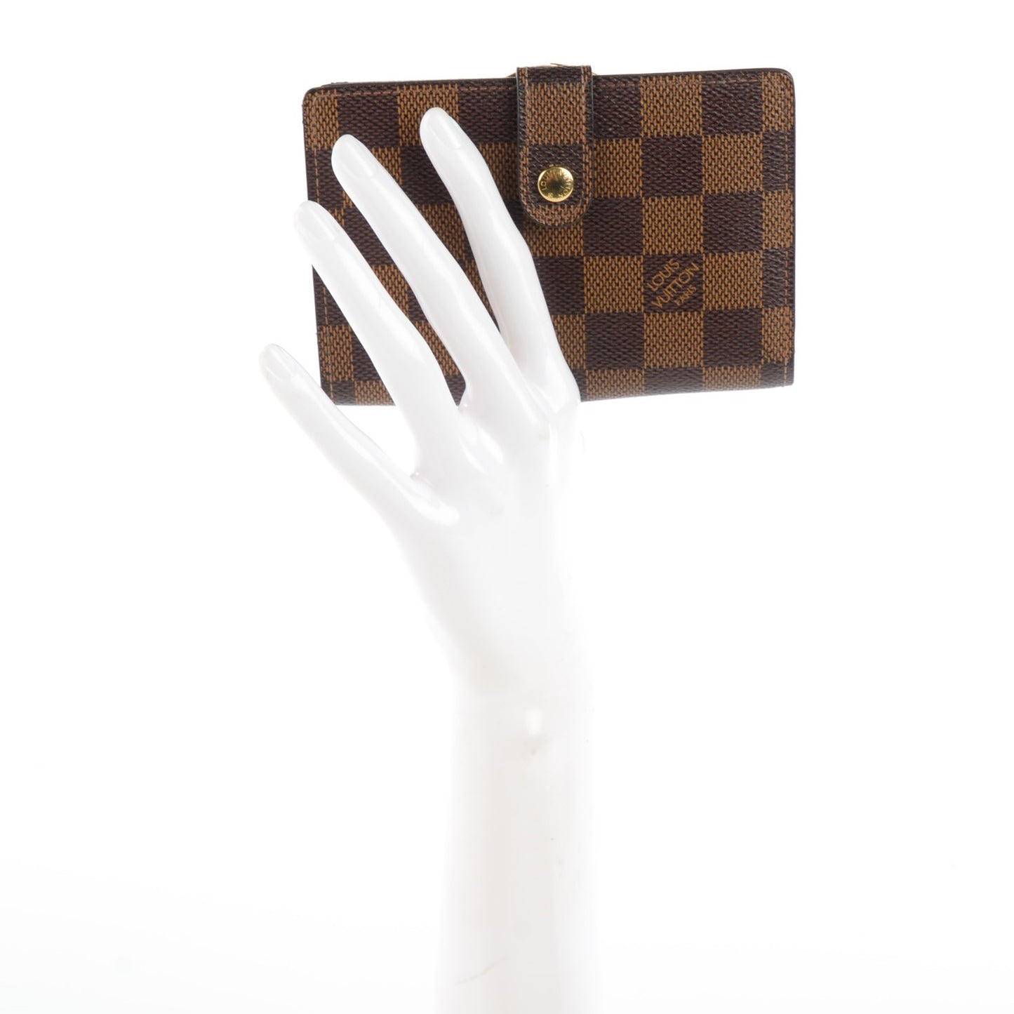 Damier Ebene French Purse Wallet