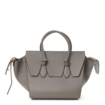 Celine Crisped Calfskin Mini Tie Knot Tote Medium Grey 1 of 14