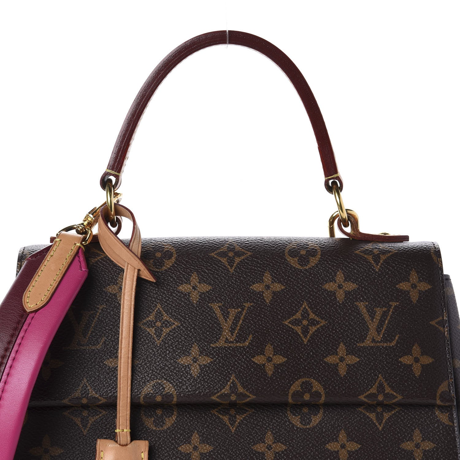 Louis Vuitton Monogram Cluny BB Bordeaux Fuchsia 11 of 11