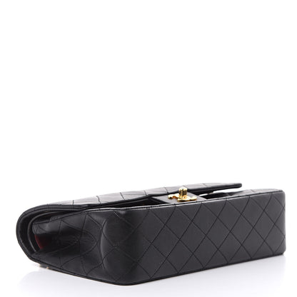Chanel Lambskin Quilted Medium Double Flap Black 4 of 17