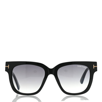 Tom Ford Acetate TracySquare Sunglasses TF436 Black 2 of 9