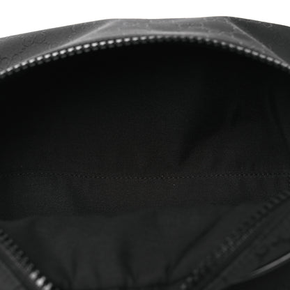Gucci Nylon Monogram Fanny Pack Belt Bag Black 4 of 9