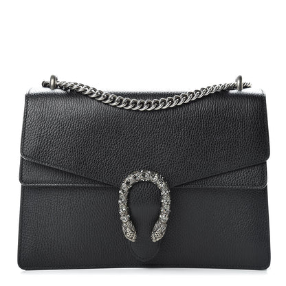 Gucci Dollar Calfskin Crystal Medium Dionysus Shoulder Bag Black Black Diamond 1 of 13