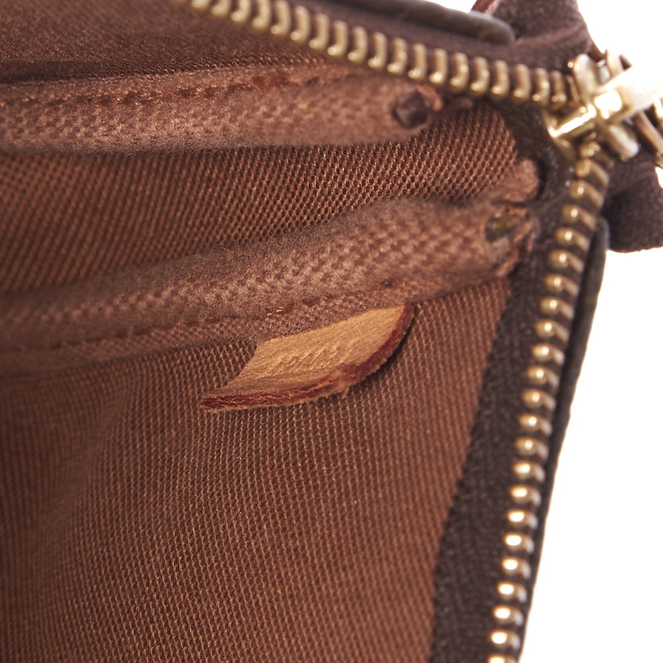 Monogram Graffiti Pochette Accessories Kaki