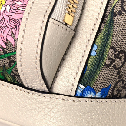 Gucci GG Supreme Monogram Flora Web Small Ophidia Day Backpack White 13 of 14