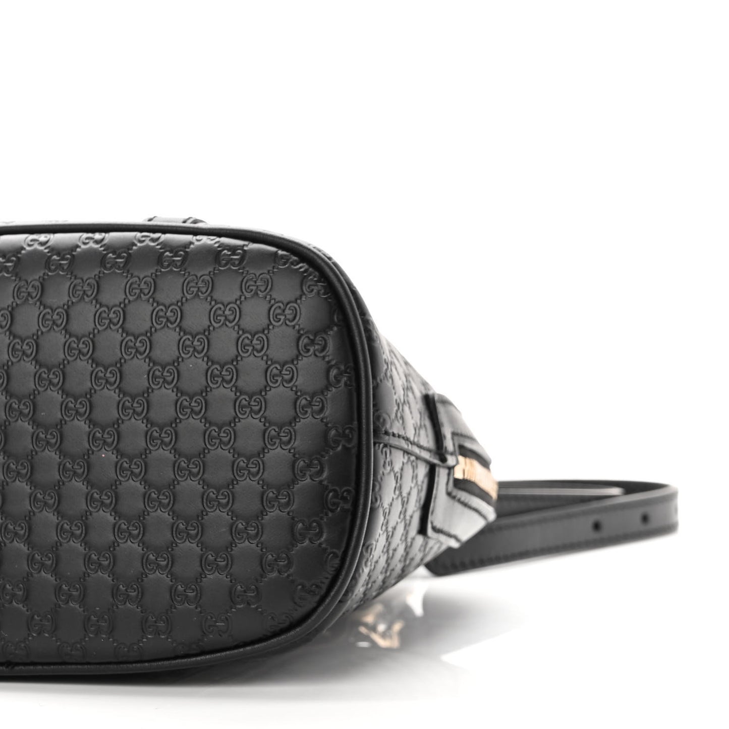 Microguccissima Mini Dome Bag Black