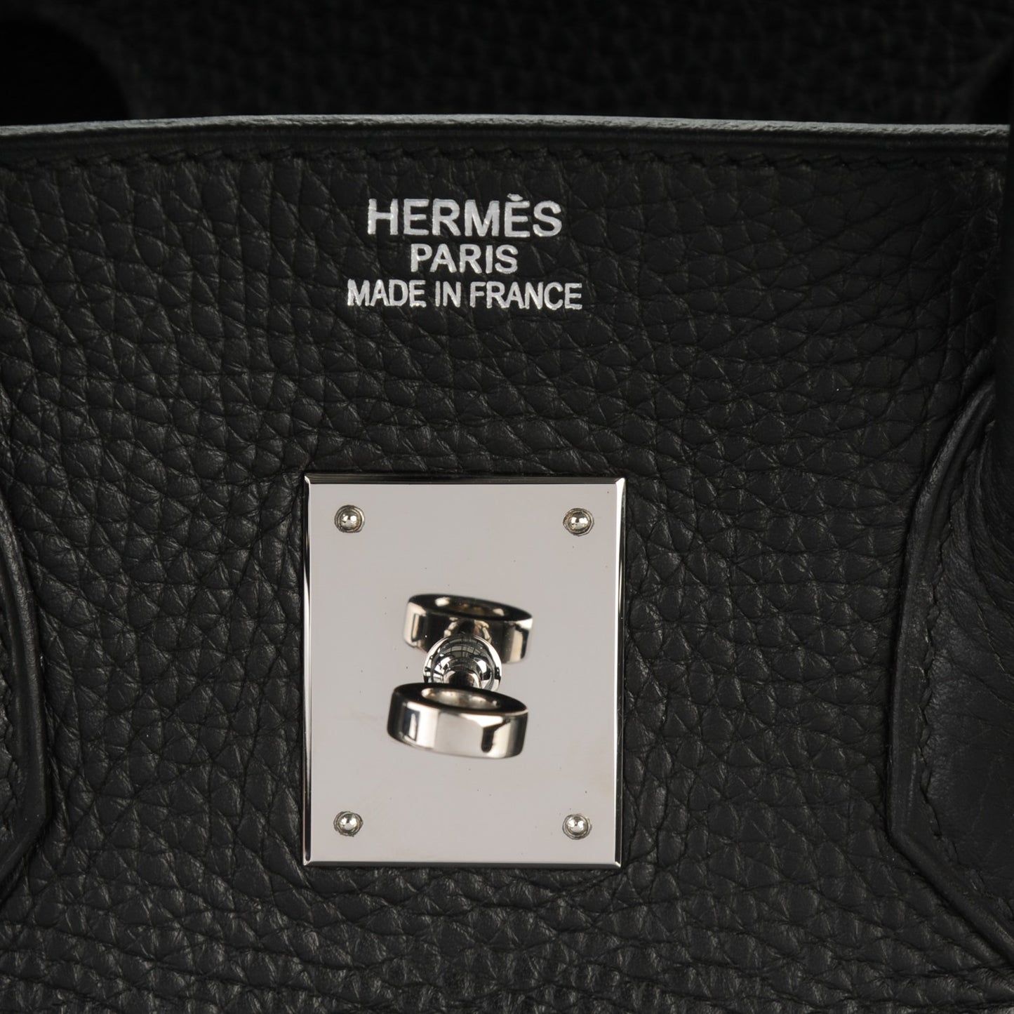 Taurillon Clemence Birkin 35 Black