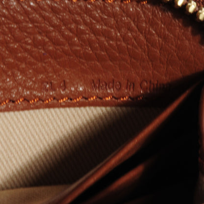 Mulberry Pebbled Leather Effie Zip Around Long Wallet Oak 6 of 8