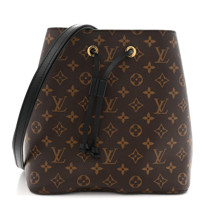Louis Vuitton Monogram Neonoe MM Black 1 of 10