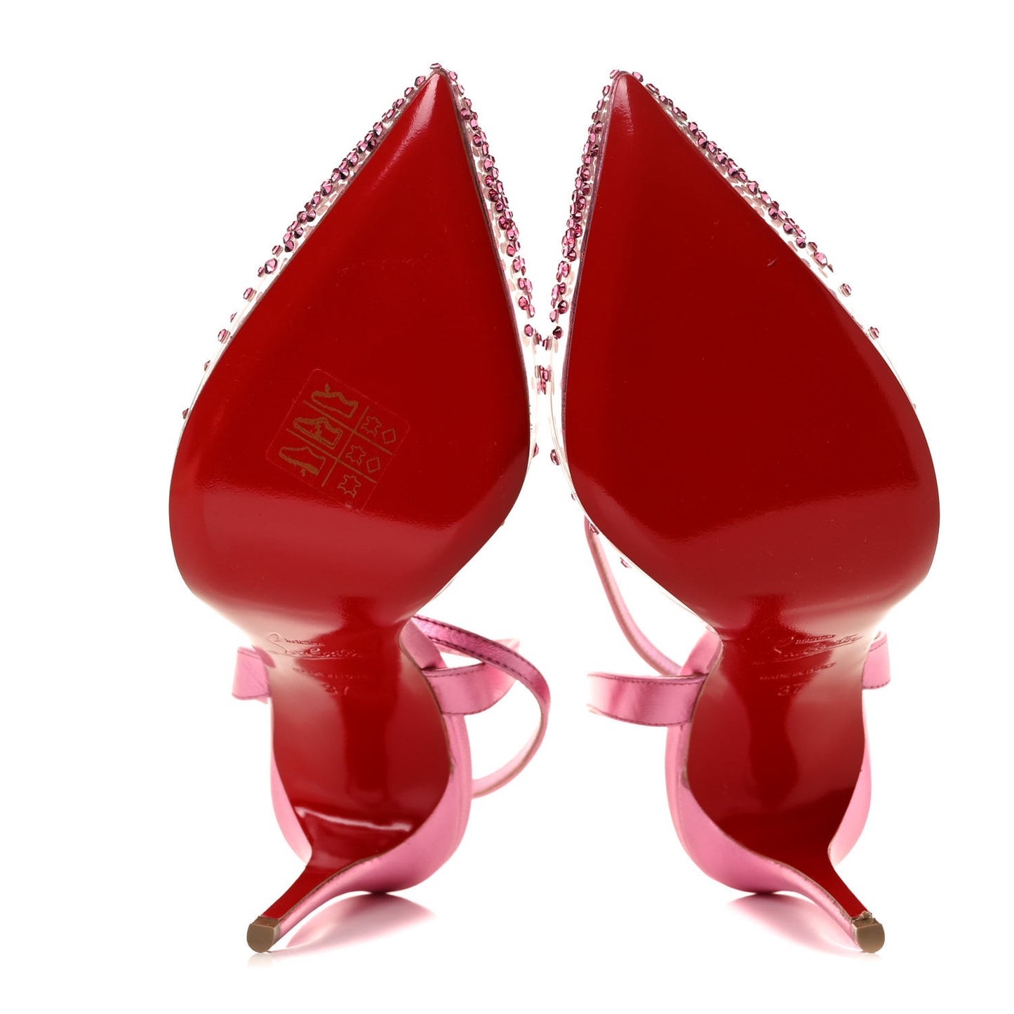 PVC Spikaqueen 100 Pumps 37 Confetti