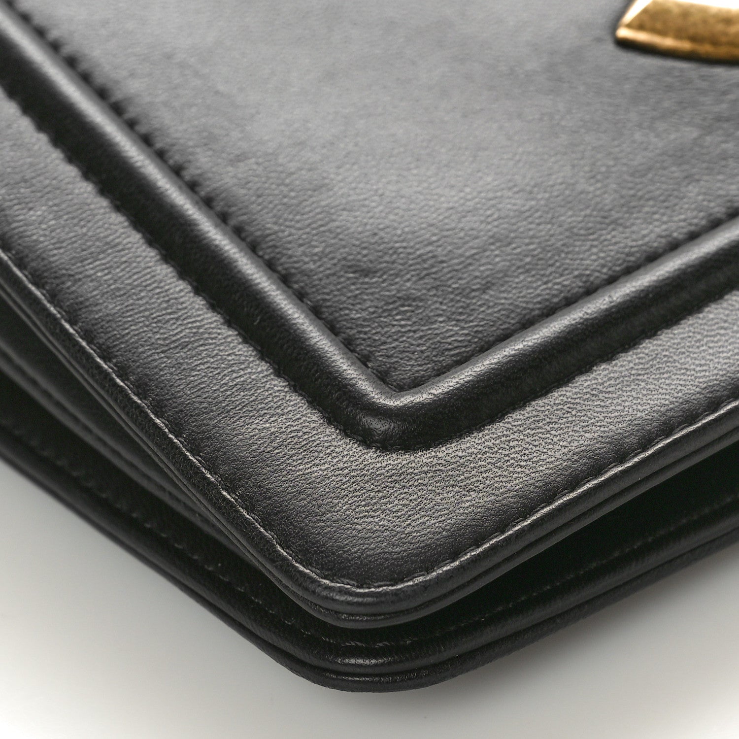 Chanel Lambskin CC Antico Flap Black 9 of 11