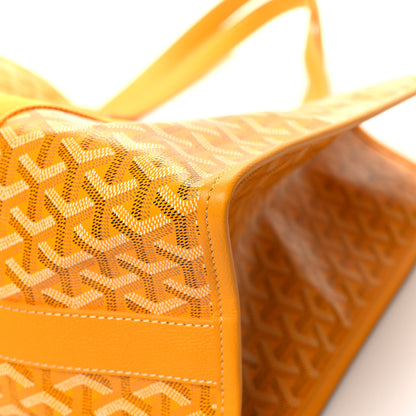 Goyard Goyardine Villette Tote Yellow 12 of 13