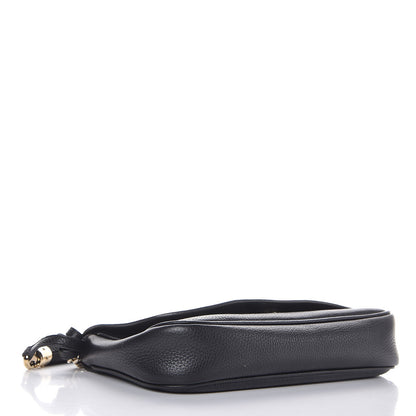 Gucci Pebbled Calfskin Medium Soho Flap Crossbody Black 4 of 12
