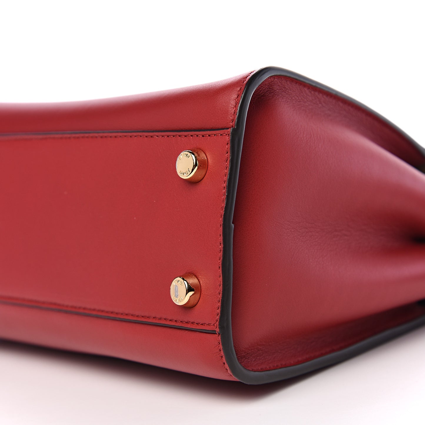 Vitello Tahiti Burro Bi-Color Medium Peekaboo Iconic Essentially Satchel Fragola Orzo