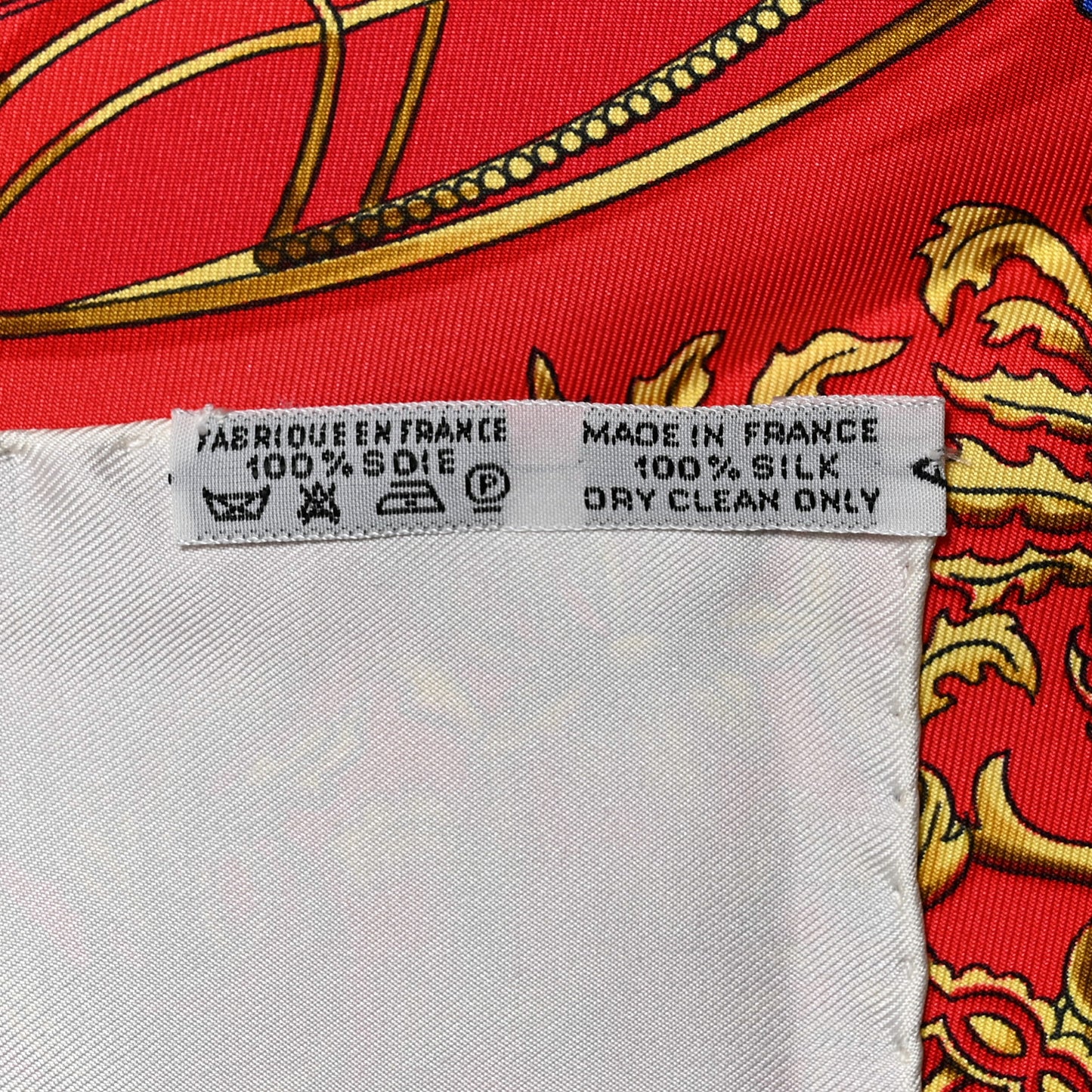 Silk Selles A Housse Scarf 90