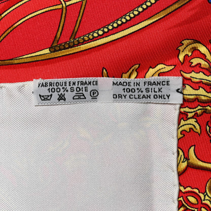 Hermes Silk Selles A Housse Scarf 90 5 of 5