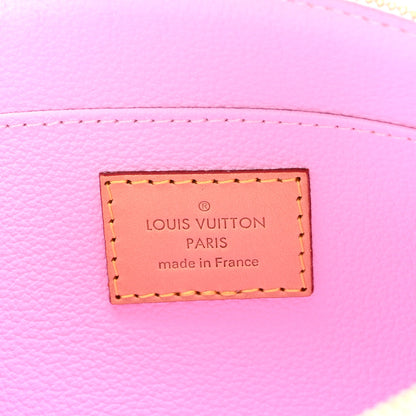 Louis Vuitton Monogram Multicolor Cosmetic Pouch White Litchi 6 of 6