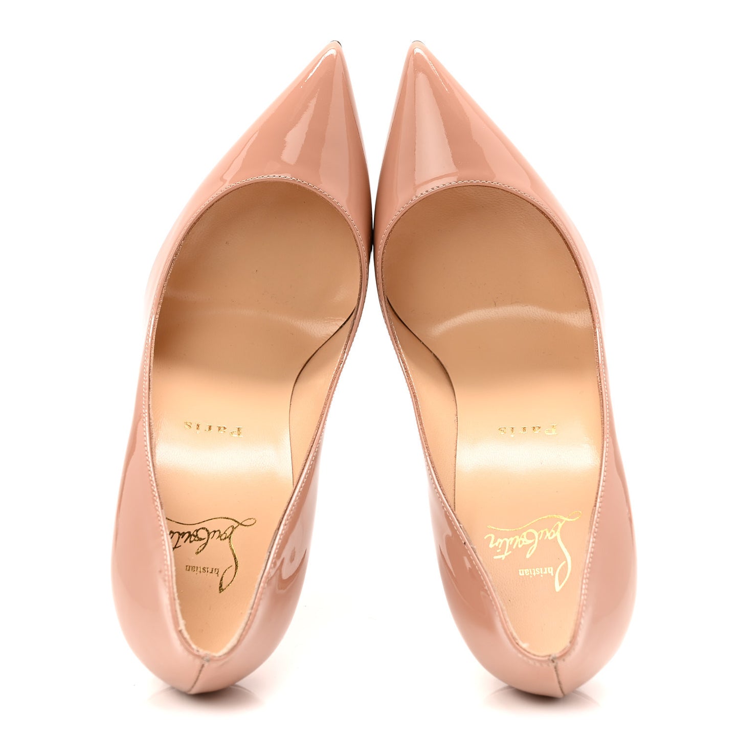 Patent Pigalle Follies 100 Pumps 37.5 Nude