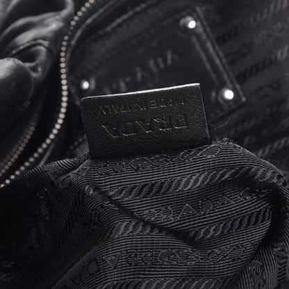 Prada Nappa Mordore Stripes Bag Nero Black 7 of 13