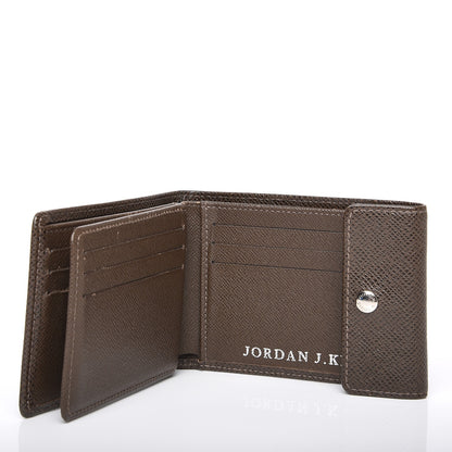 Louis Vuitton Taiga Youri Wallet Grizzli 5 of 7
