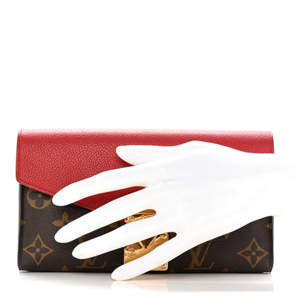 Louis Vuitton Monogram Pallas Wallet Cherry 2 of 12