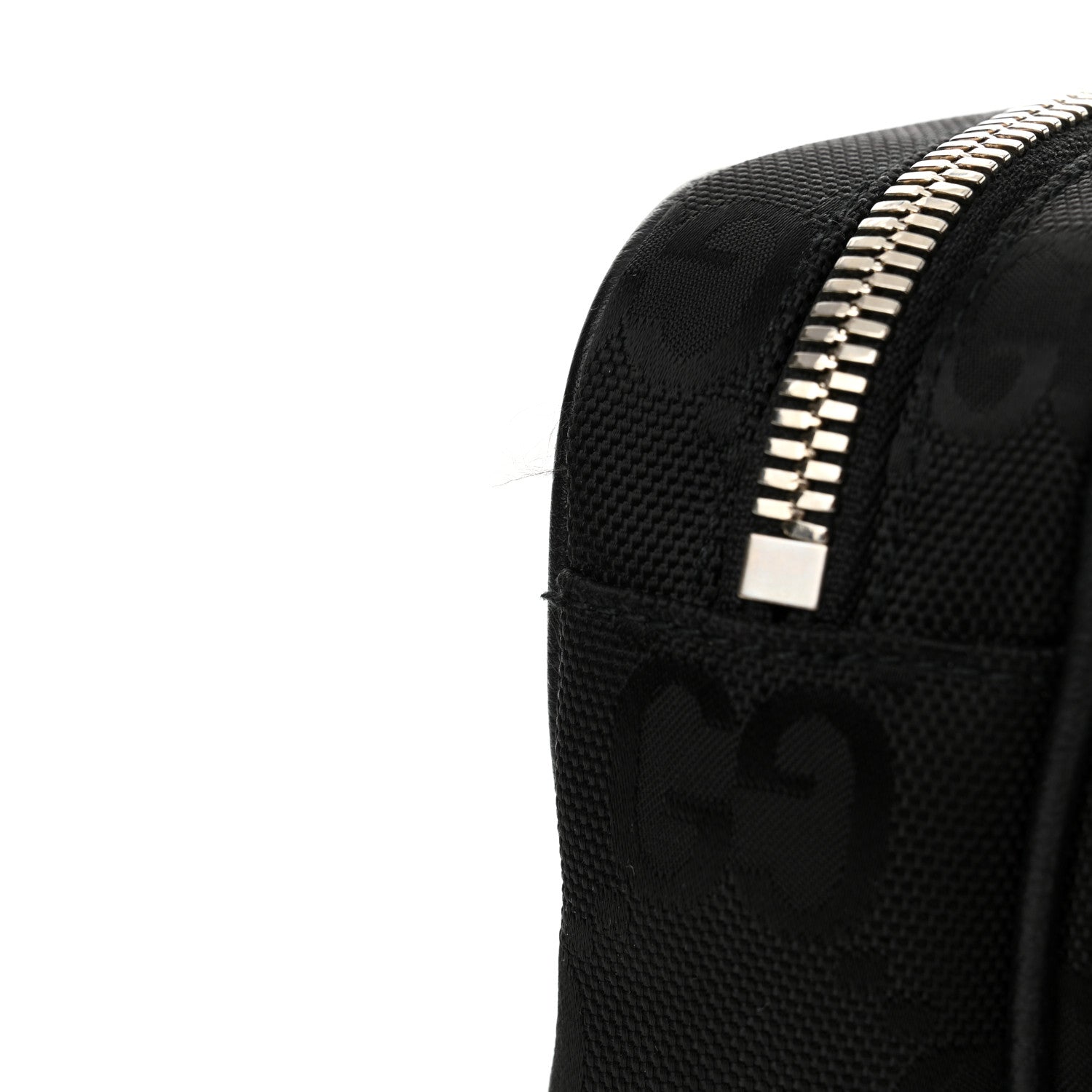 Gucci Econyl Nylon Monogram Off The Grid Belt Bag Black 12 of 13