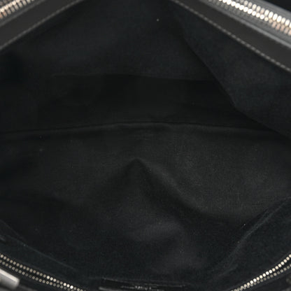 Saint Laurent Calfskin Y Quilted Monogram Large Loulou Shopper Storm 7 of 17