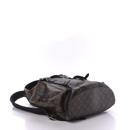 Louis Vuitton Monogram Macassar Christopher PM Backpack 3 of 12