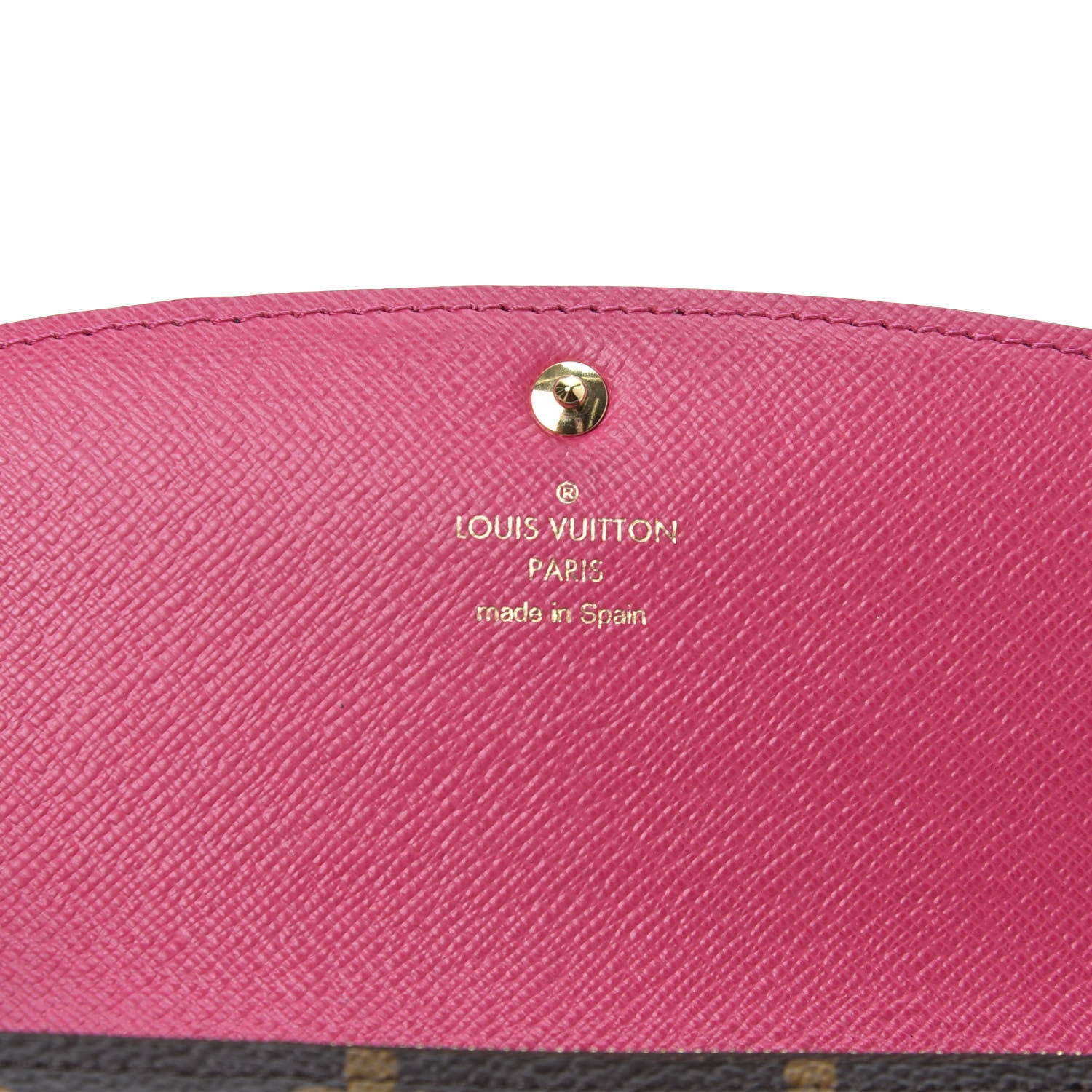 Louis Vuitton Monogram Bloom Flower Emilie Wallet 9 of 12