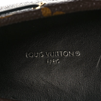 Louis Vuitton Patent Reverse Monogram Gloria Loafers 40 6 of 8